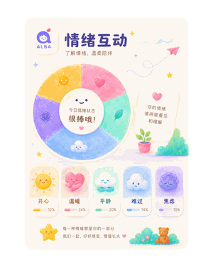 班级情绪与互动记录看板